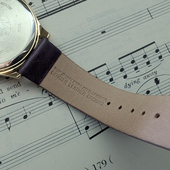 Anne Klein Purple and Gold Women's Watch - Picture 4 of 16